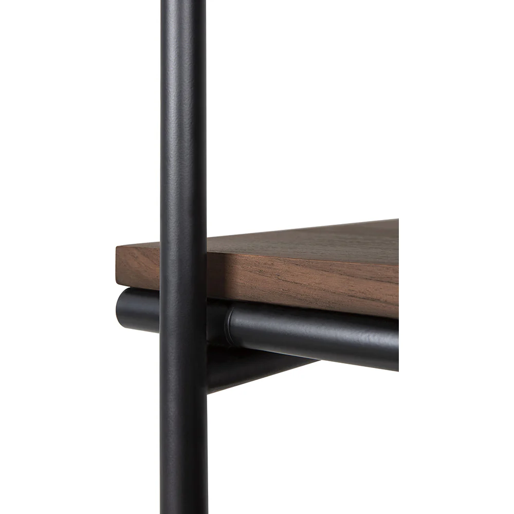 Oscar Hanging Rack - Brown Teak - Image 4