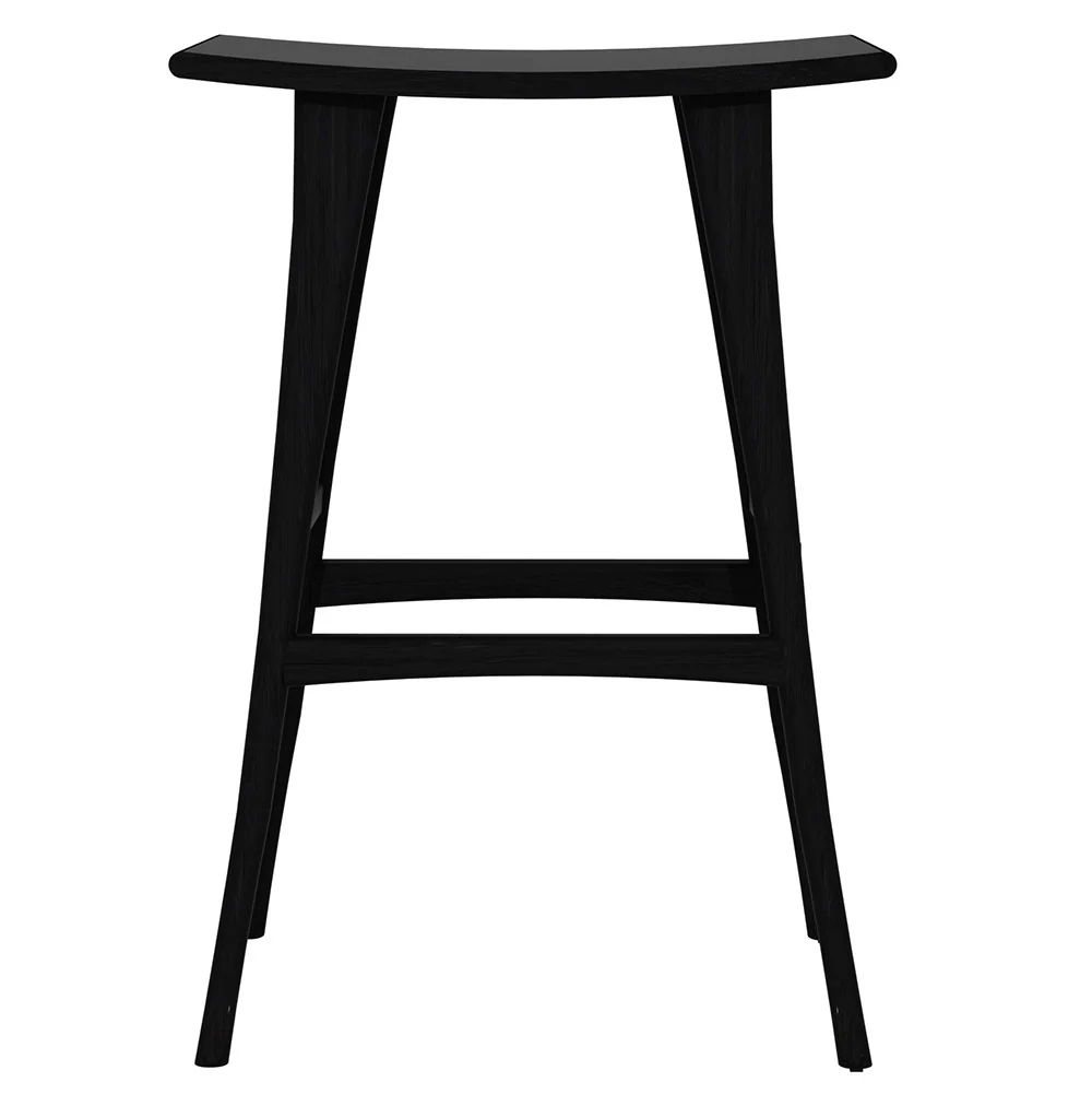 Osso Bar Stool - Black Oak - Image 2