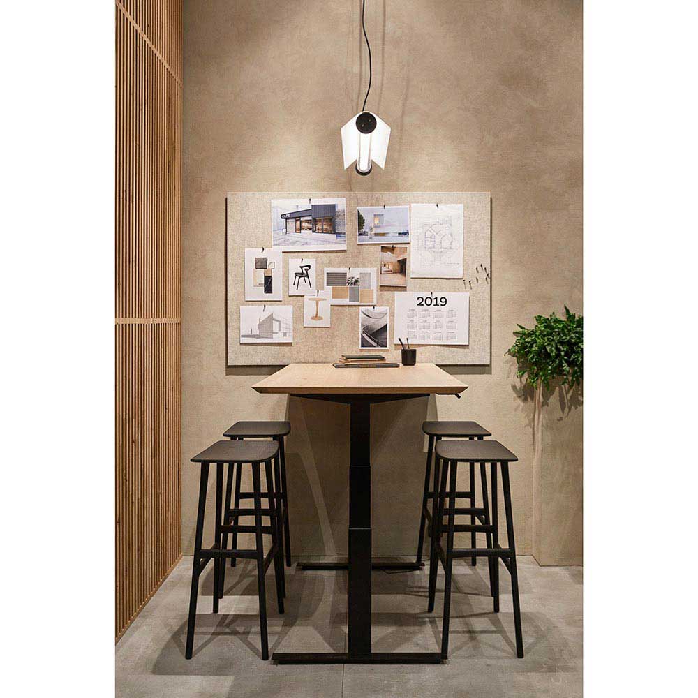 Osso Bar Stool - Black Oak - Image 3
