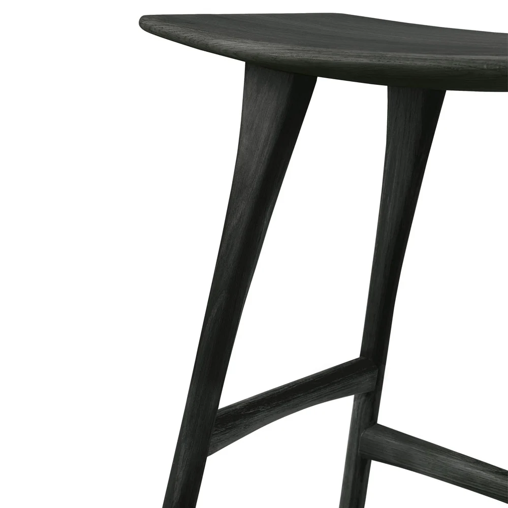 Osso Counter Stool - Black Oak - Image 5