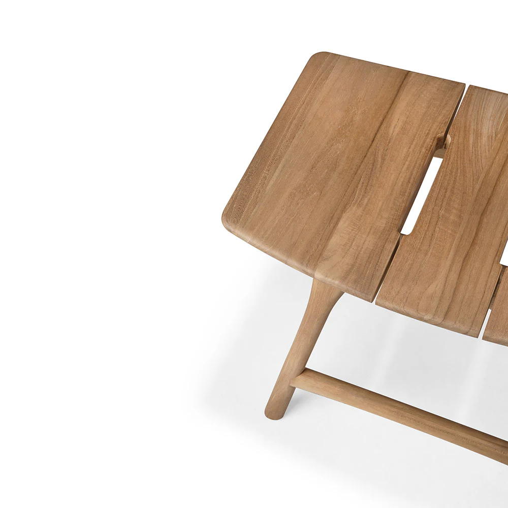 Osso Outdoor Stool - Teak - Image 3