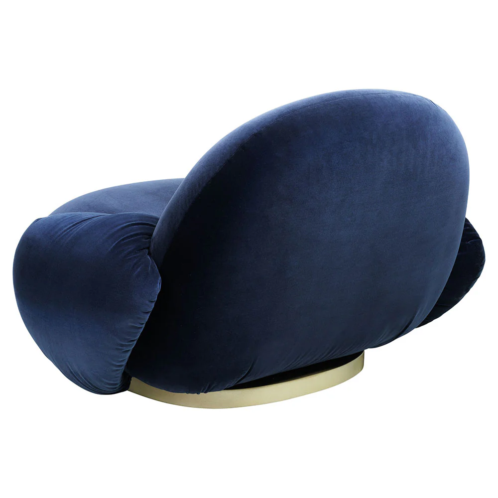 Pacha Lounge Chair With Armrests - Fixed Base - Image 4
