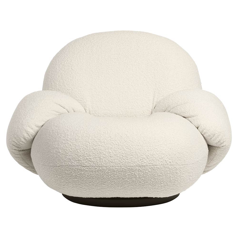 Pacha Lounge Chair With Armrests - Returning Swivel Base - Image 2