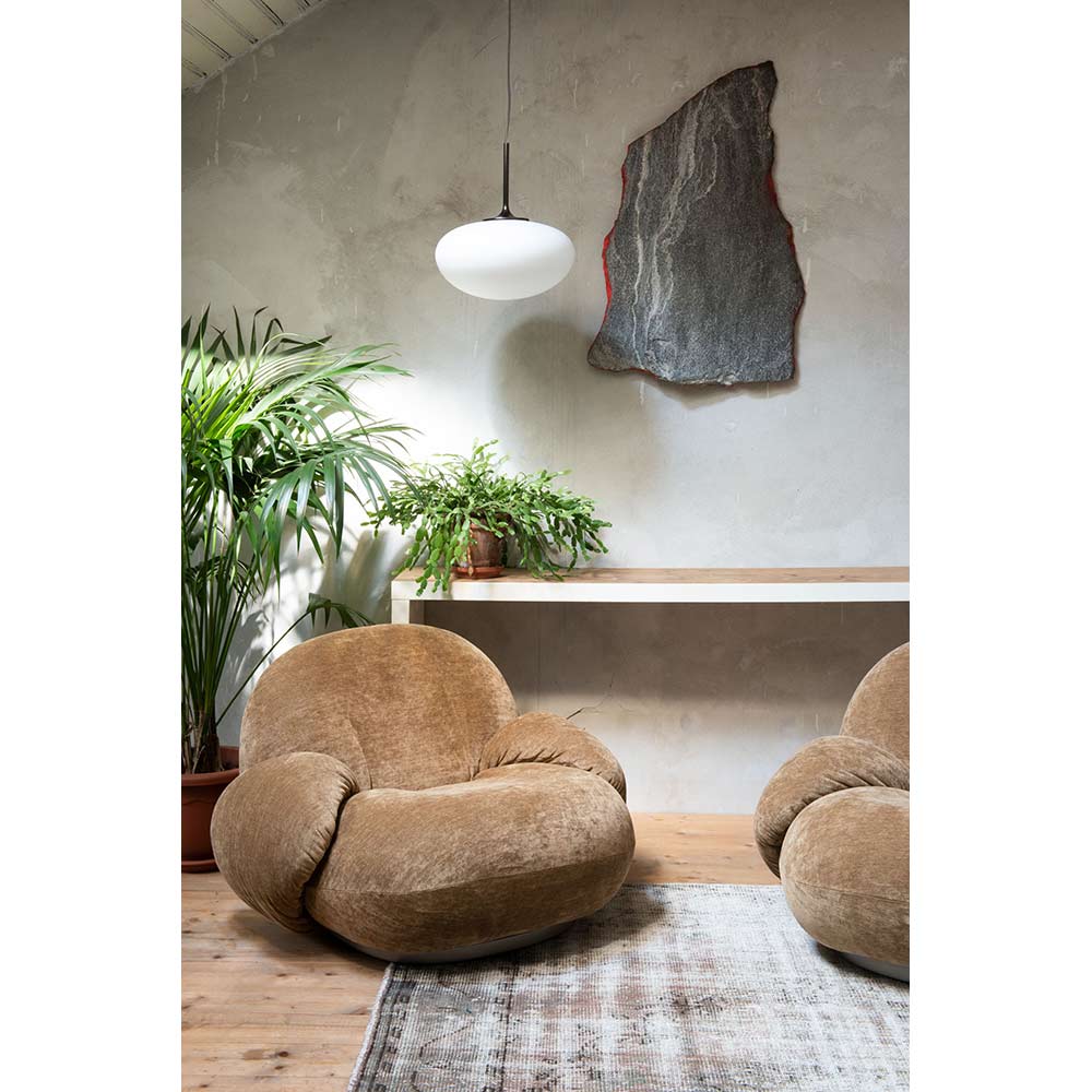 Pacha Lounge Chair With Armrests - Returning Swivel Base - Image 7