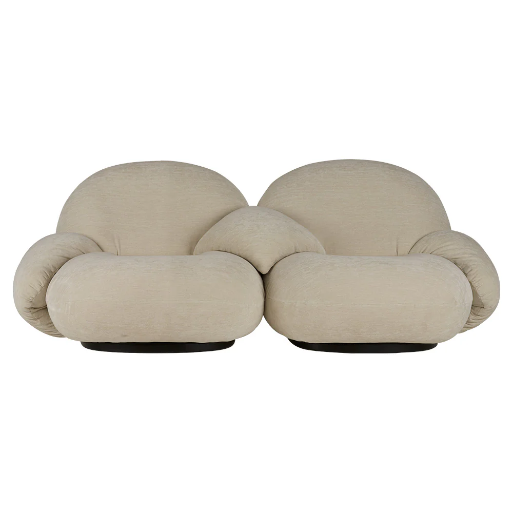 Pacha Modular Sofa - 2 Seater With Armrests And Middle Armrest