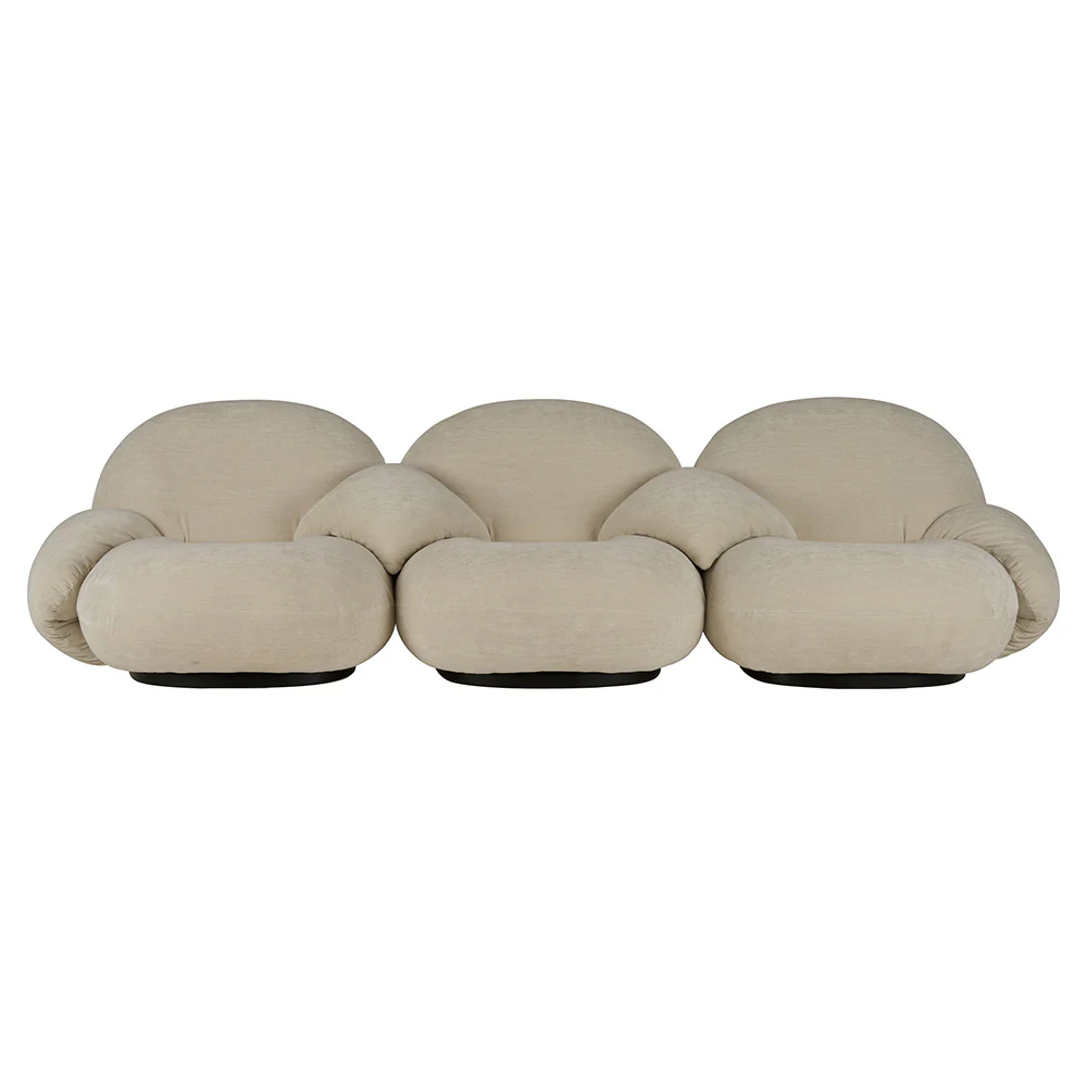 Pacha Modular Sofa - 3 Seater With Armrests And Middle Armrest