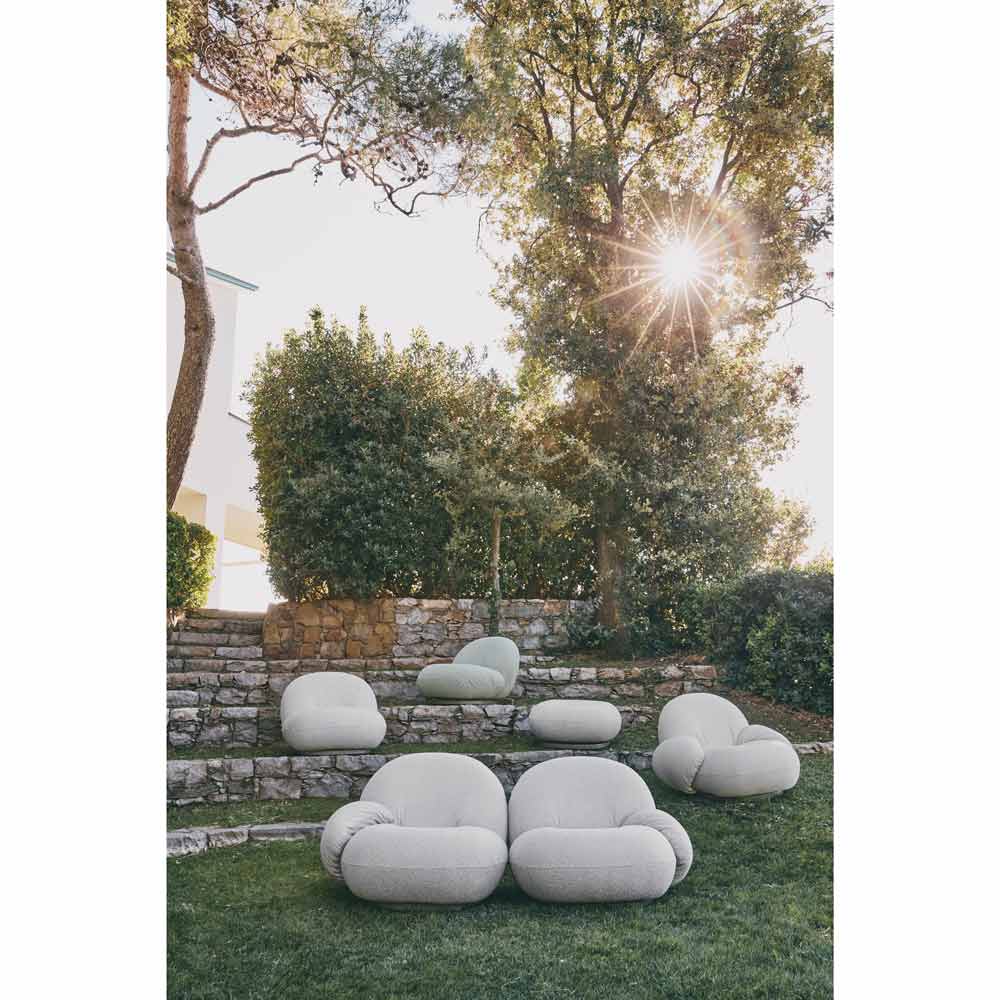Pacha Outdoor Modular Sofa - 2 Seater With Armrests - Image 4