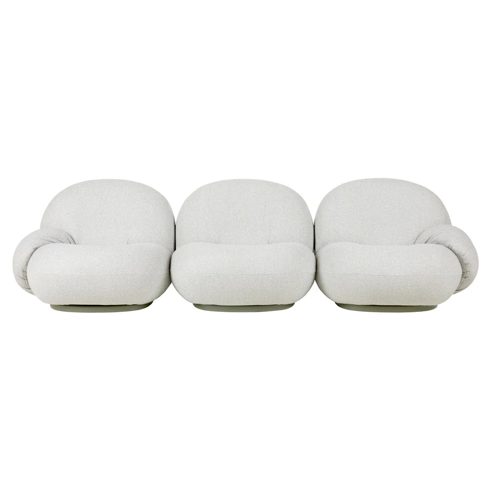 Pacha Outdoor Modular Sofa - 3 Seater With Armrests - Image 3