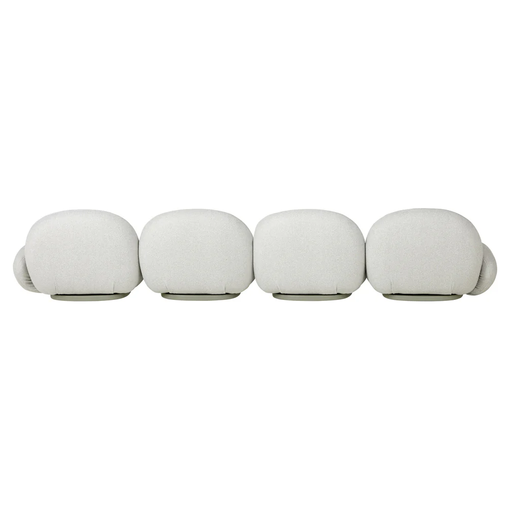 Pacha Outdoor Modular Sofa - 4 Seater With Armrests - Image 3