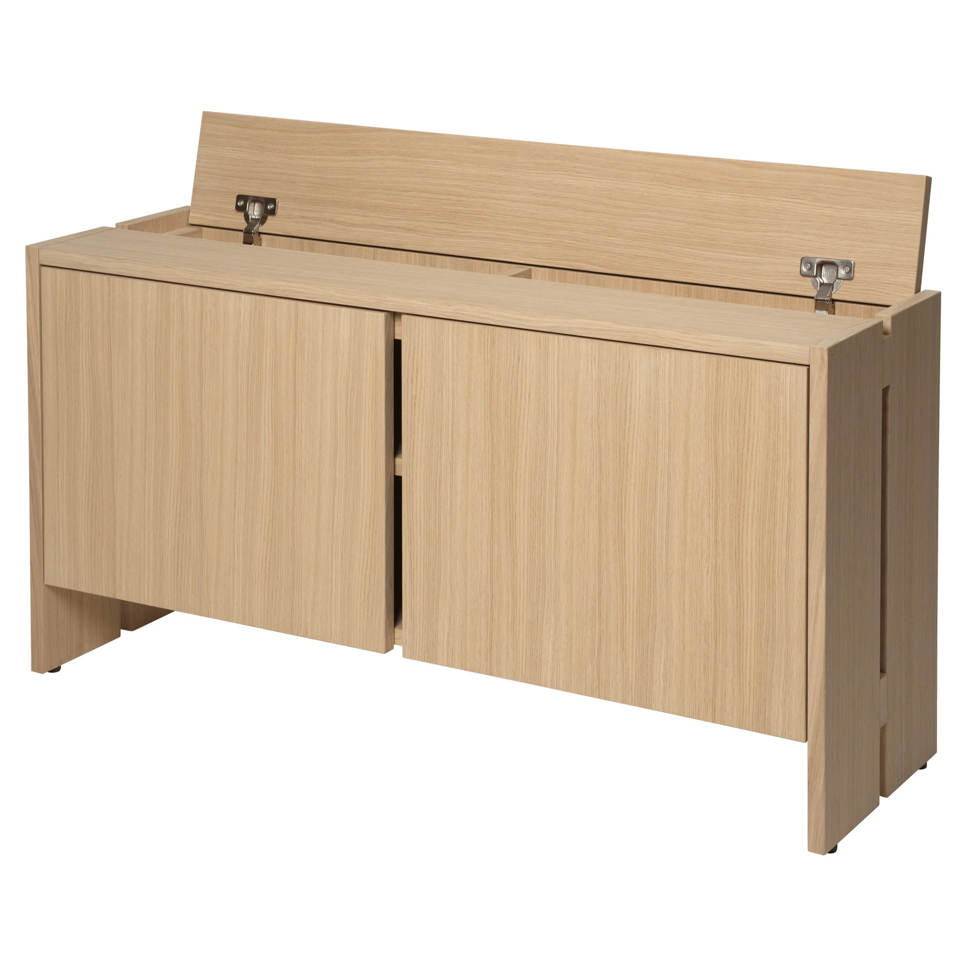 Parcel Hallway Cabinet - 20"H, Natural Oak - Image 2