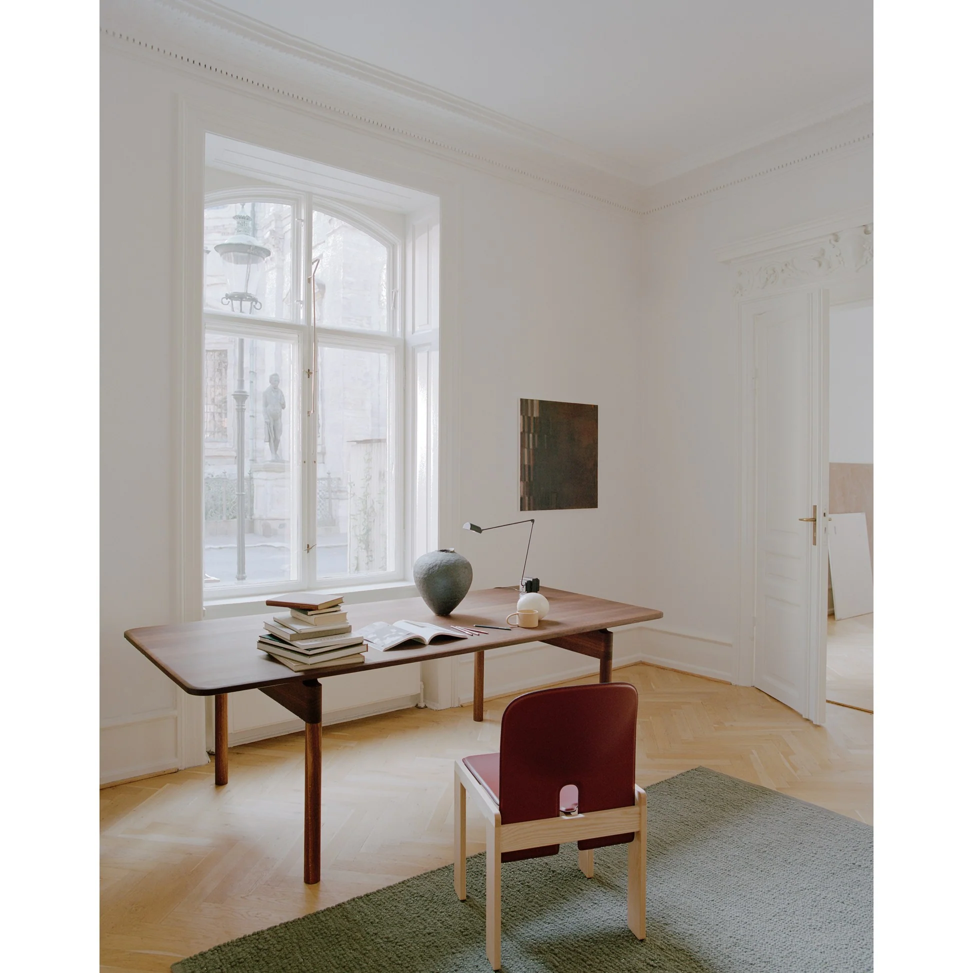 Pebbled Poem Rug - Moss - Image 10