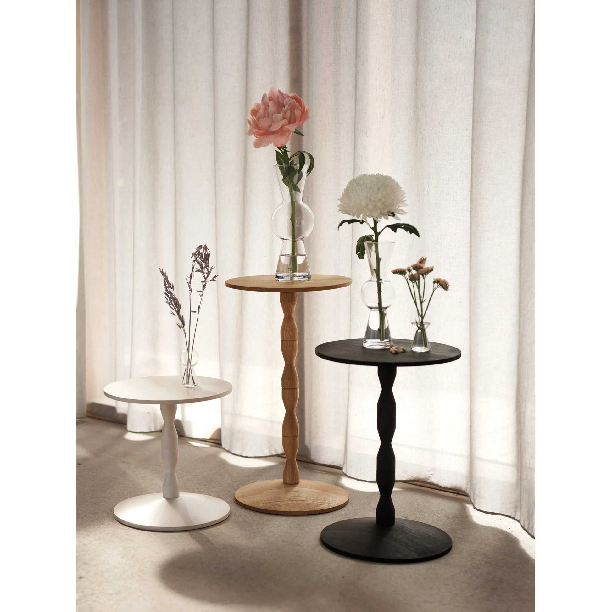 Pedestal Table - Oak - Image 11