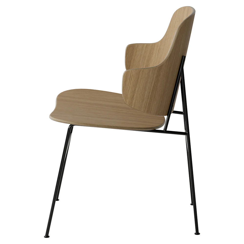 Penguin Unupholstered Dining Chair - Natural Oak - Image 2