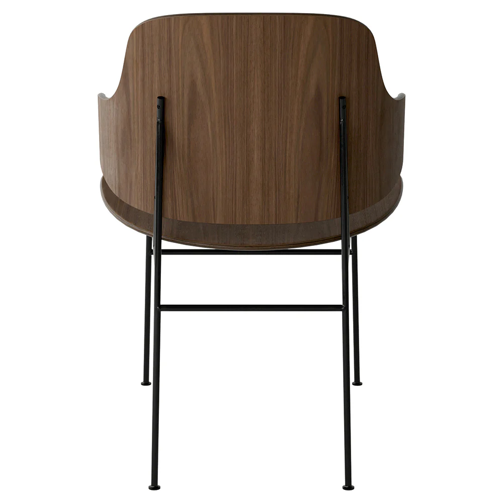 Penguin Unupholstered Dining Chair - Walnut - Image 4