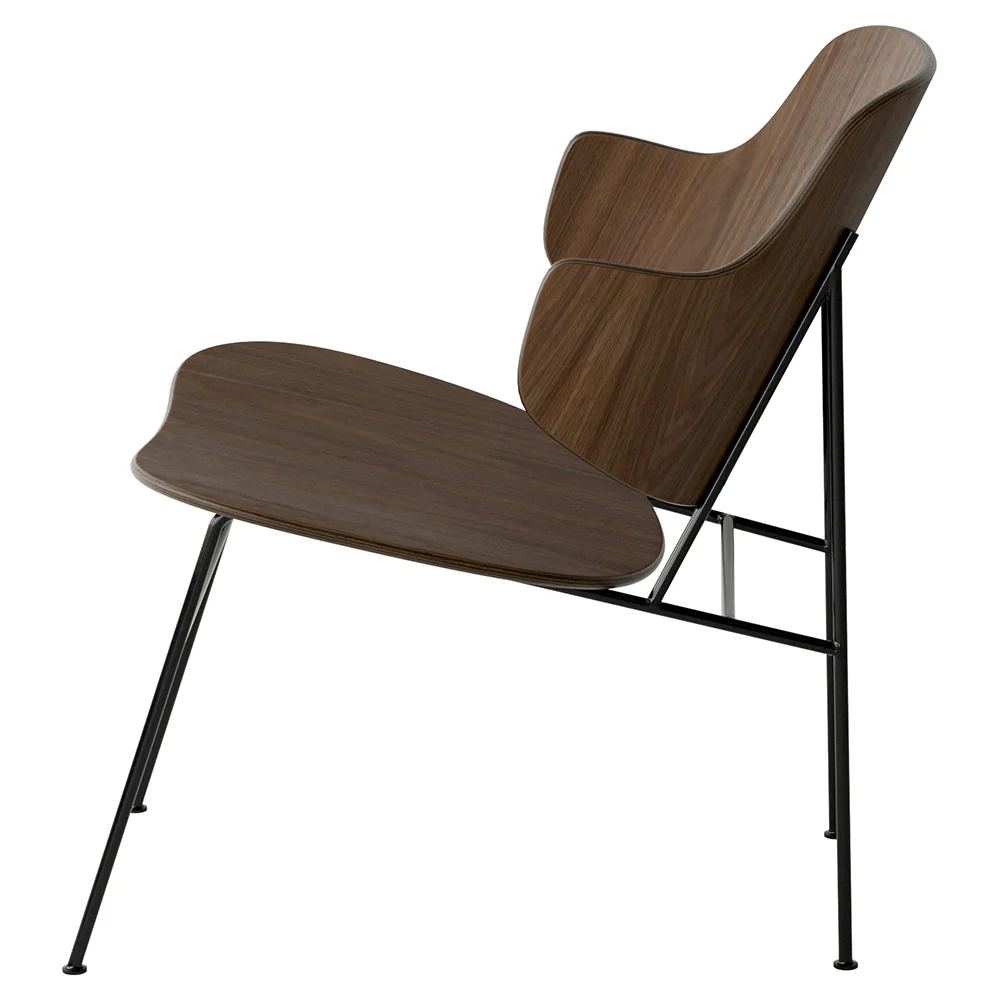 Penguin Unupholstered Lounge Chair - Walnut - Image 2
