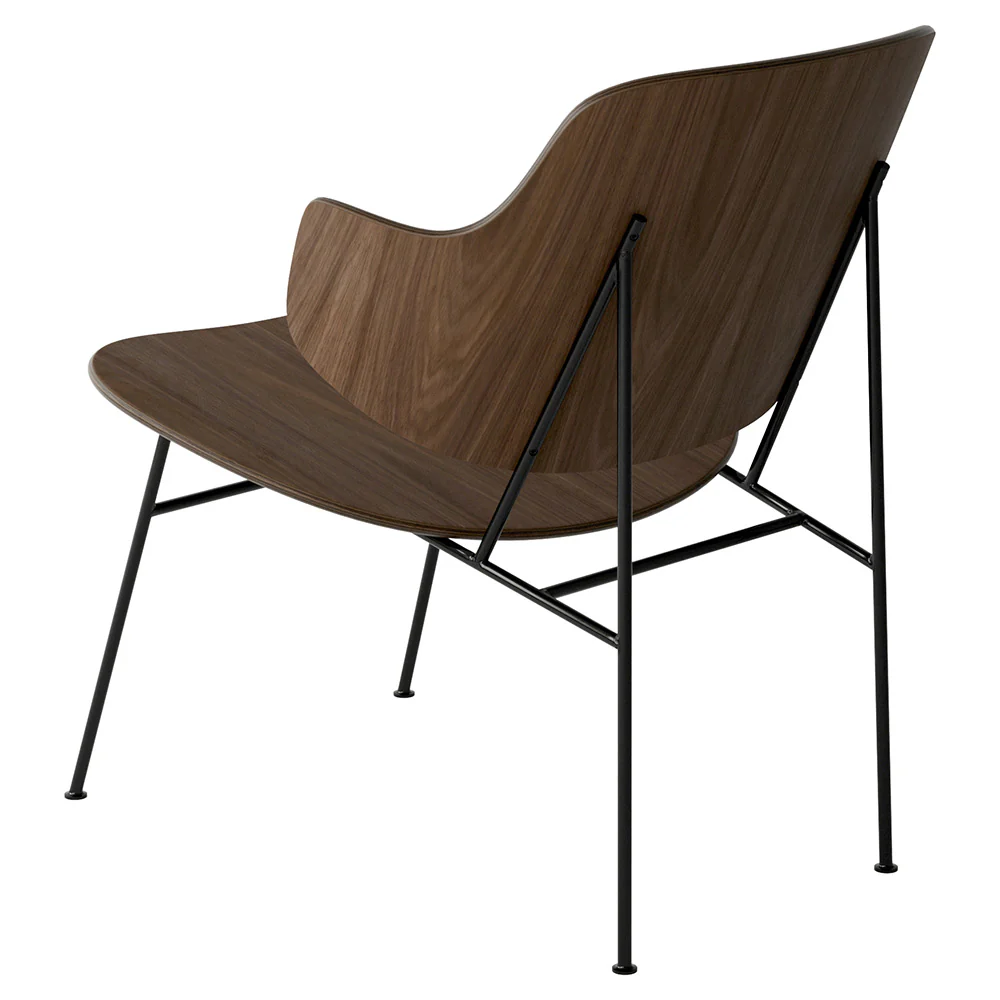 Penguin Unupholstered Lounge Chair - Walnut - Image 3