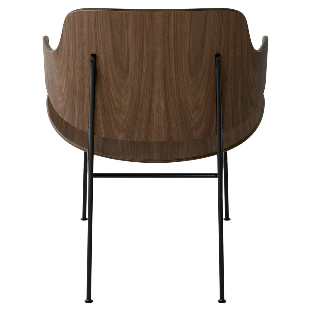Penguin Unupholstered Lounge Chair - Walnut - Image 4