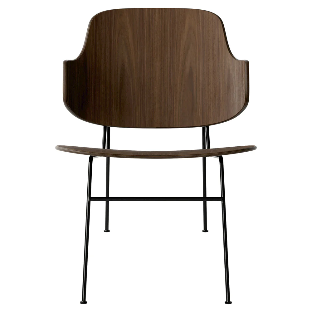 Penguin Unupholstered Lounge Chair - Walnut - Image 5