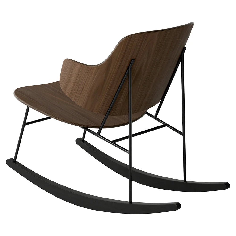 Penguin Unupholstered Rocking Chair - Walnut - Image 3