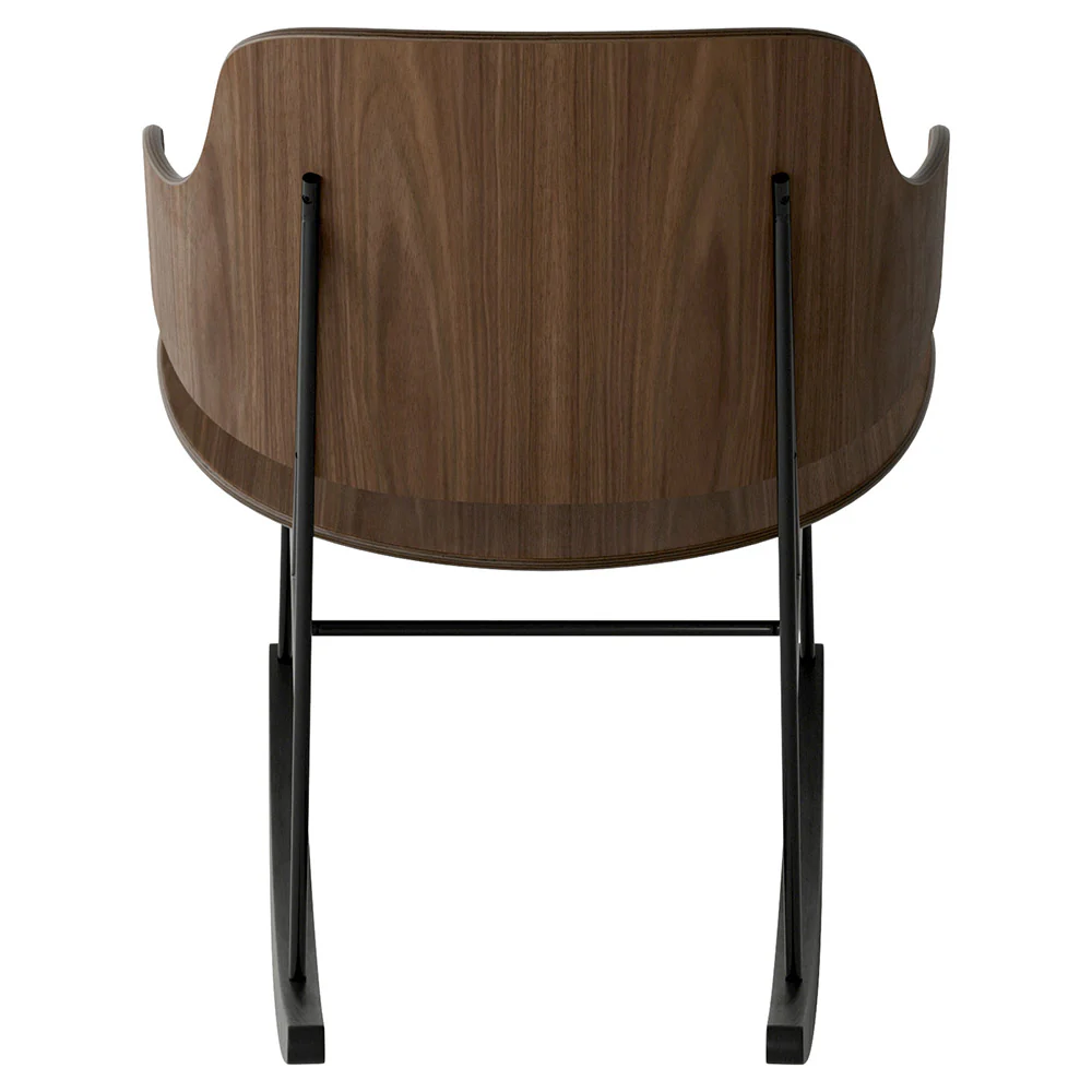 Penguin Unupholstered Rocking Chair - Walnut - Image 4