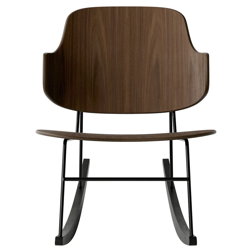 Penguin Unupholstered Rocking Chair - Walnut - Image 5