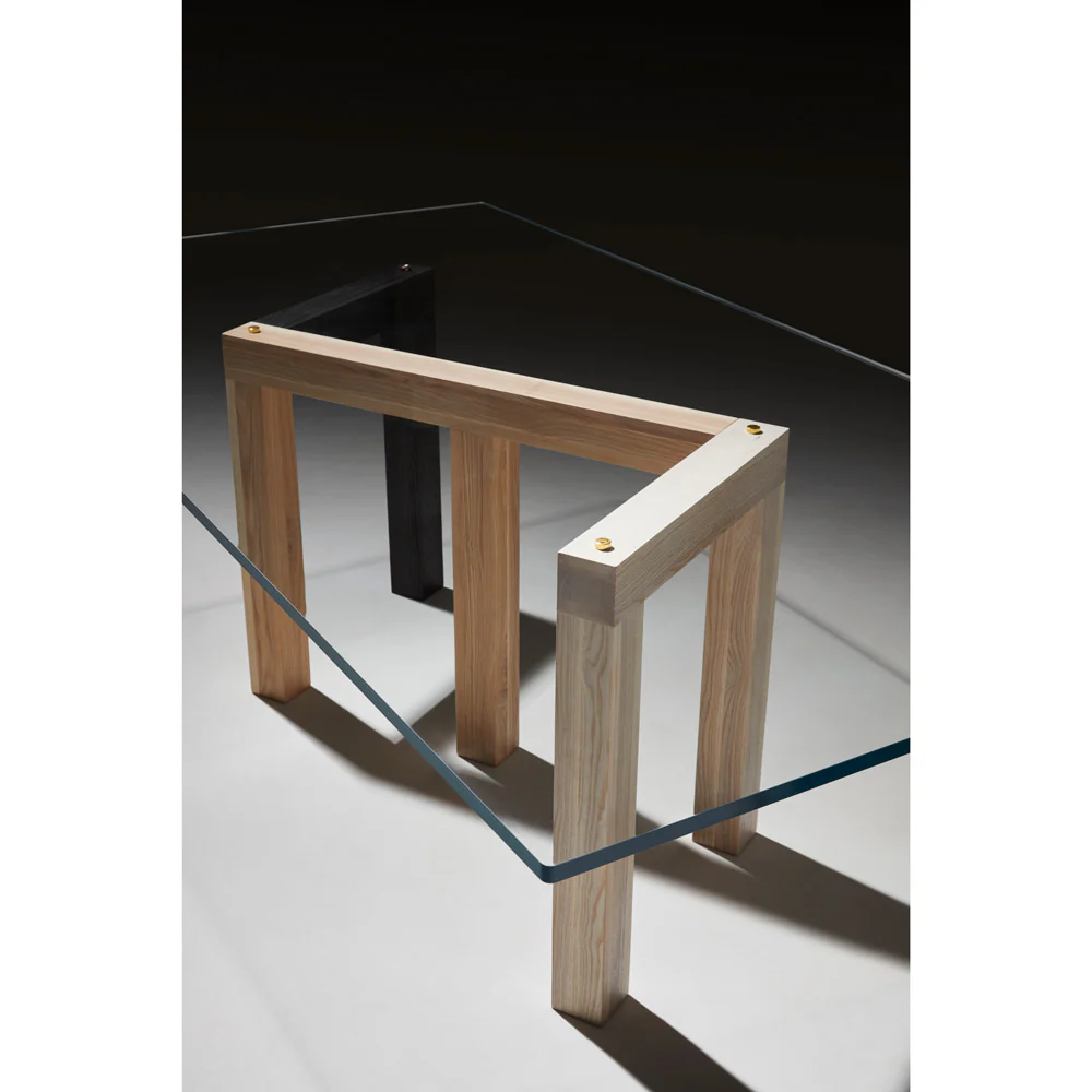 Penrose Dining Table - Clear Glass - Image 3