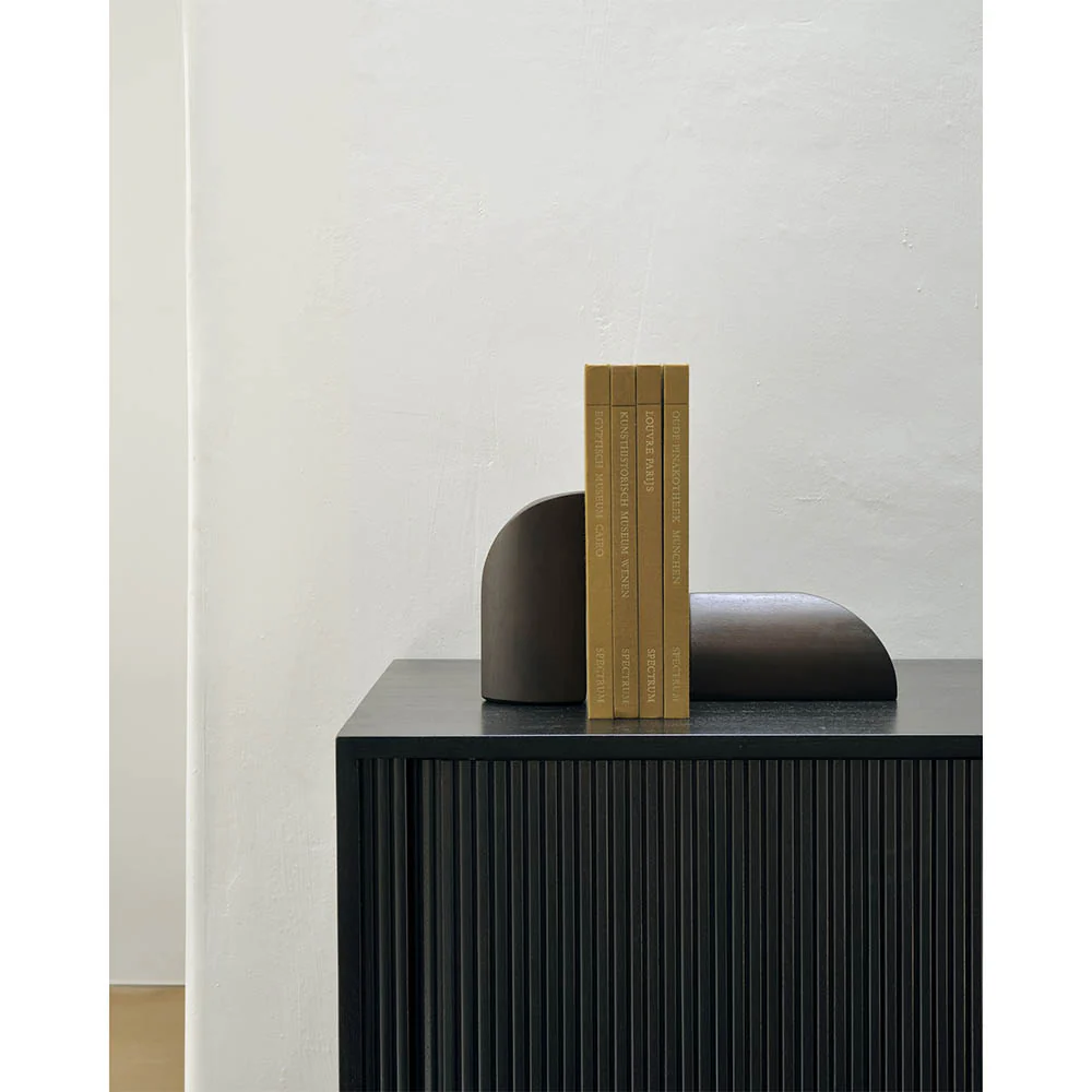 PI Book Ends - Dark Brown Mahogany - Image 9