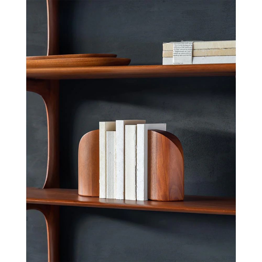PI Book Ends - Mahogany - Image 8