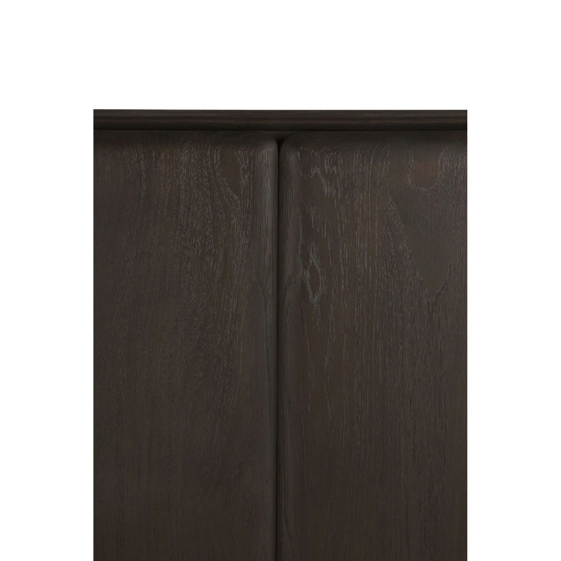 PI Cupboard - 2 Doors - Dark Brown Teak - Image 4