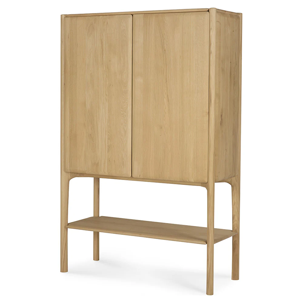PI Cupboard - 2 Doors - Oak - Image 3