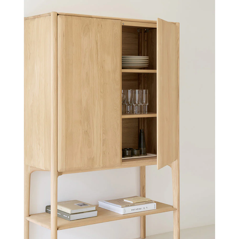 PI Cupboard - 2 Doors - Oak - Image 5
