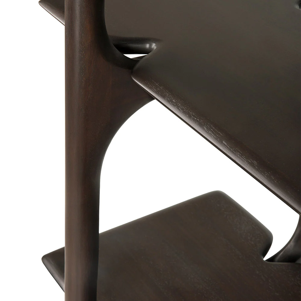 Pi Rack - 5 Shelves, Dark Brown Mahogany - Image 5