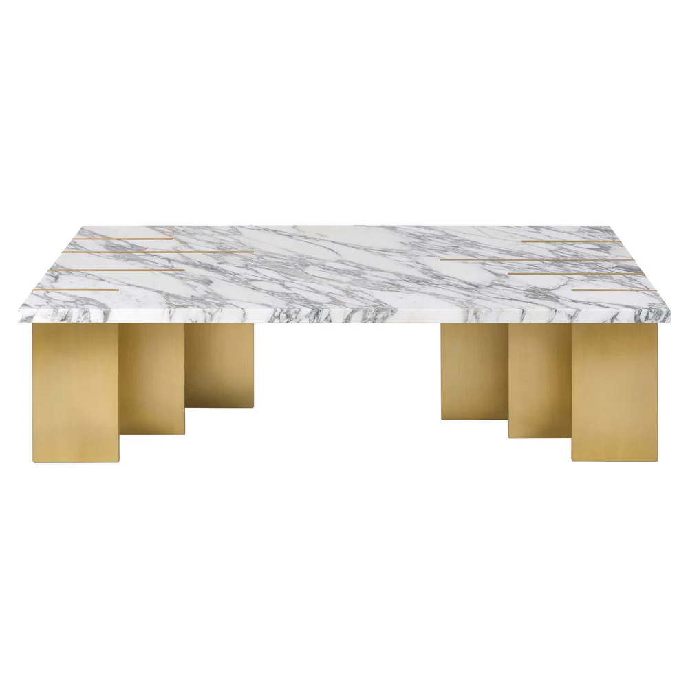 Pianist Coffee Table - Calacatta Marble - Image 2