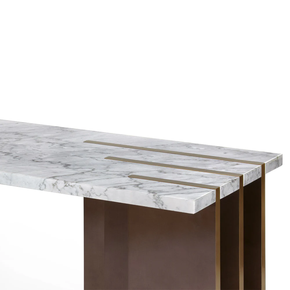 Pianist Console - Carrara Marble - Image 3