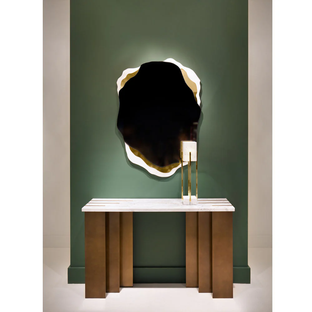 Pianist Console - Carrara Marble - Image 7