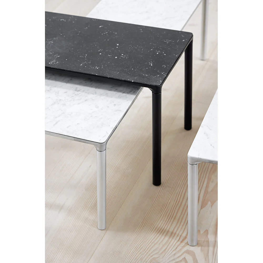 Piloti Extra Large Rectangular Coffee Table - Aluminum - Image 8