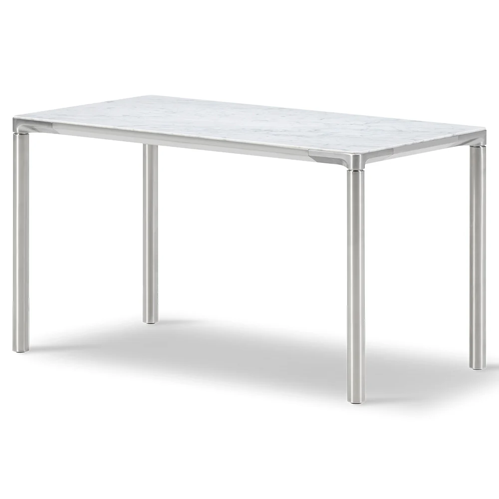 Piloti Large Rectangular Coffee Table - Aluminum - Image 6