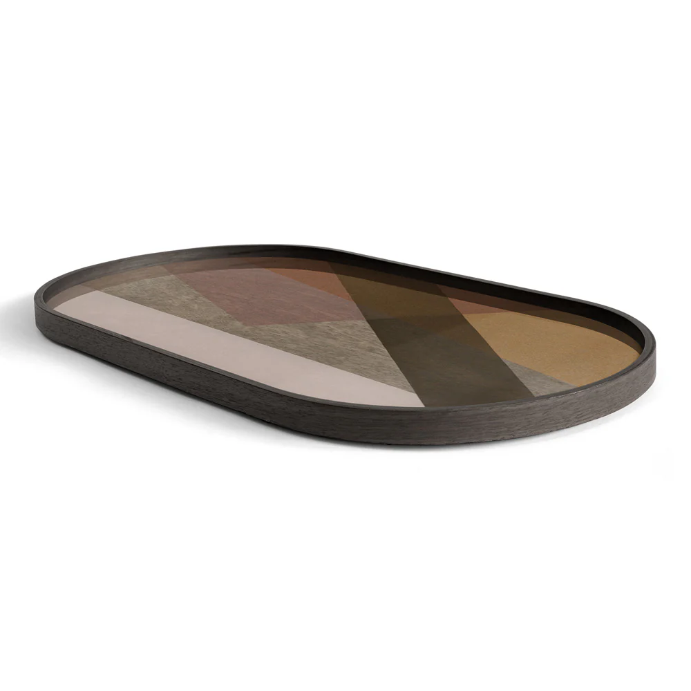 Pinot Angle Glass Tray - Oblong, Medium - Image 2