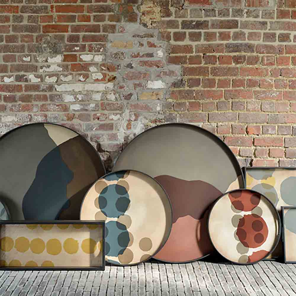 Pinot Combined Dots Glass Tray - Round, Extra Large - Image 6