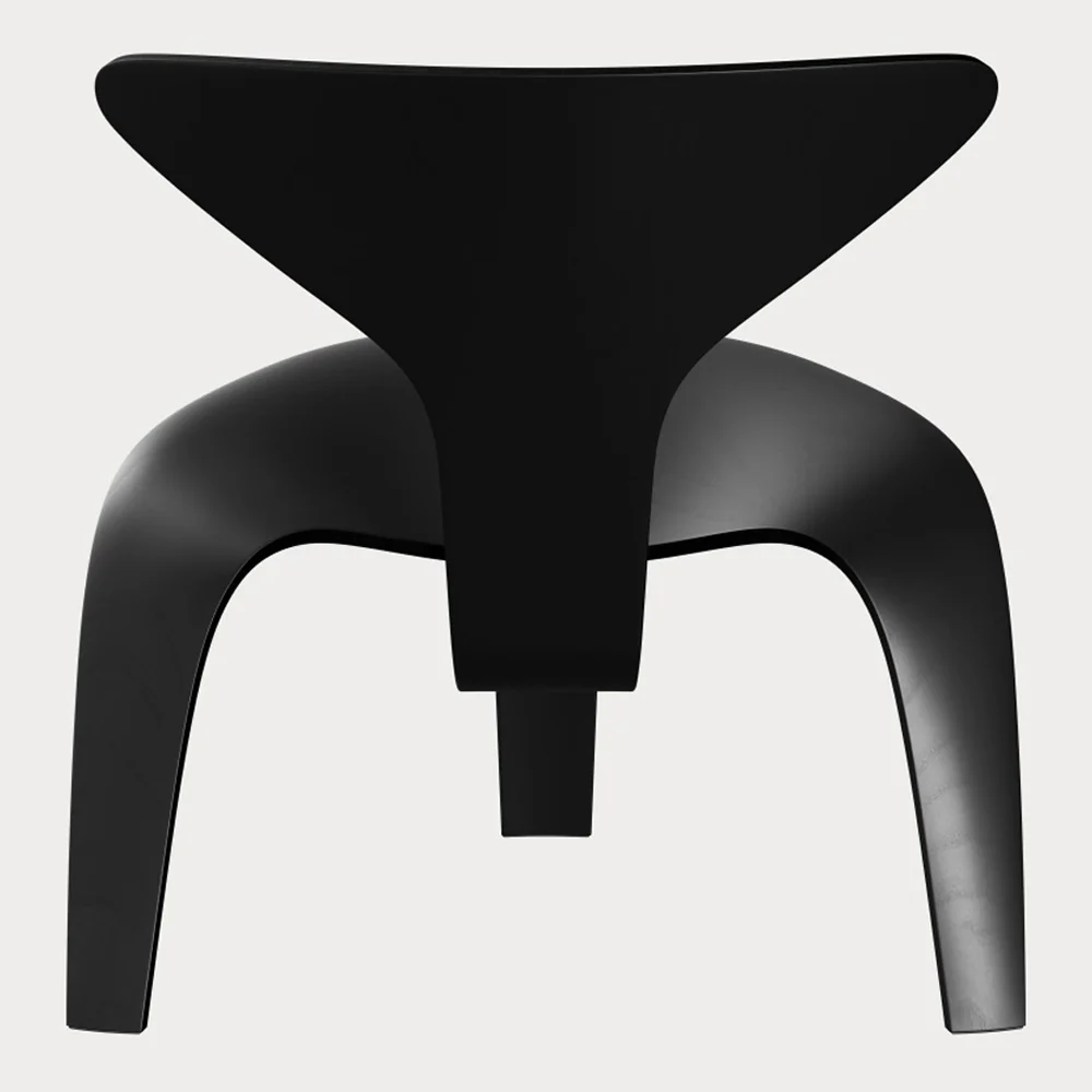 PK0 A Lounge Chair - Black Colored Ash - Image 4