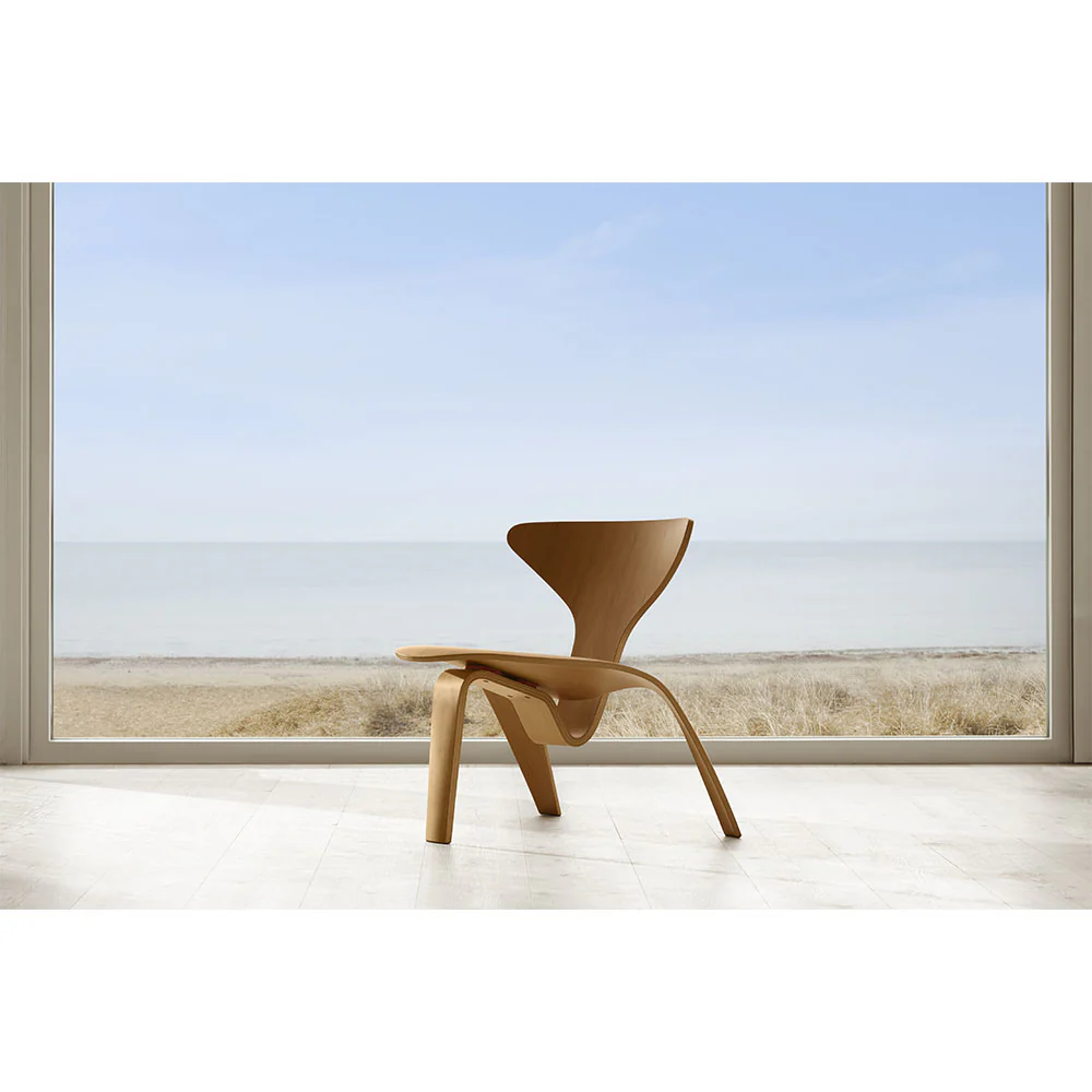 PK0 A Lounge Chair - Oregon Pine - Image 7