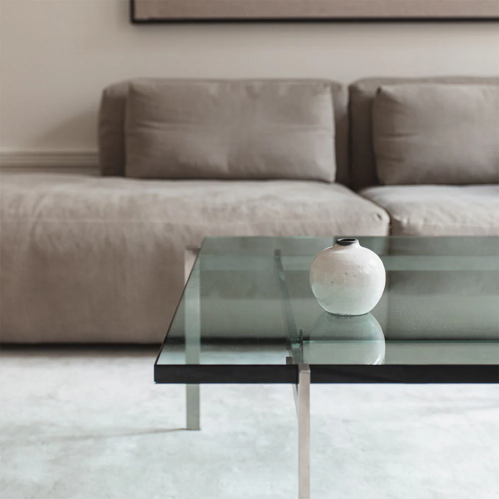 PK61A Coffee Table - Glass - Image 5
