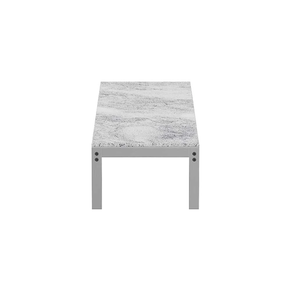 PK62 Side Table - Marble, Gray/White - Image 3