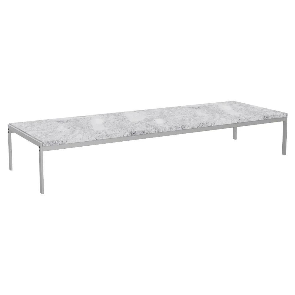 PK63 Coffee Table - Marble, Gray/White - Image 2