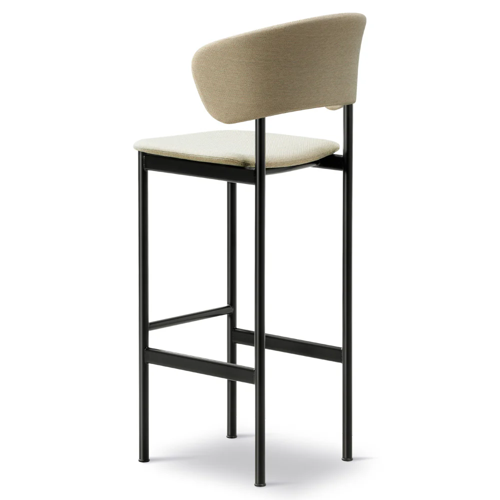 Plan Arm Barstool - Fully Upholstered - Image 3