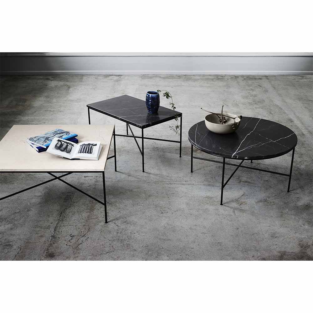 Planner Round Coffee Table - Charcoal - Image 3