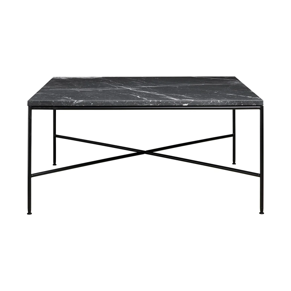 Planner Square Coffee Table - Charcoal - Image 2