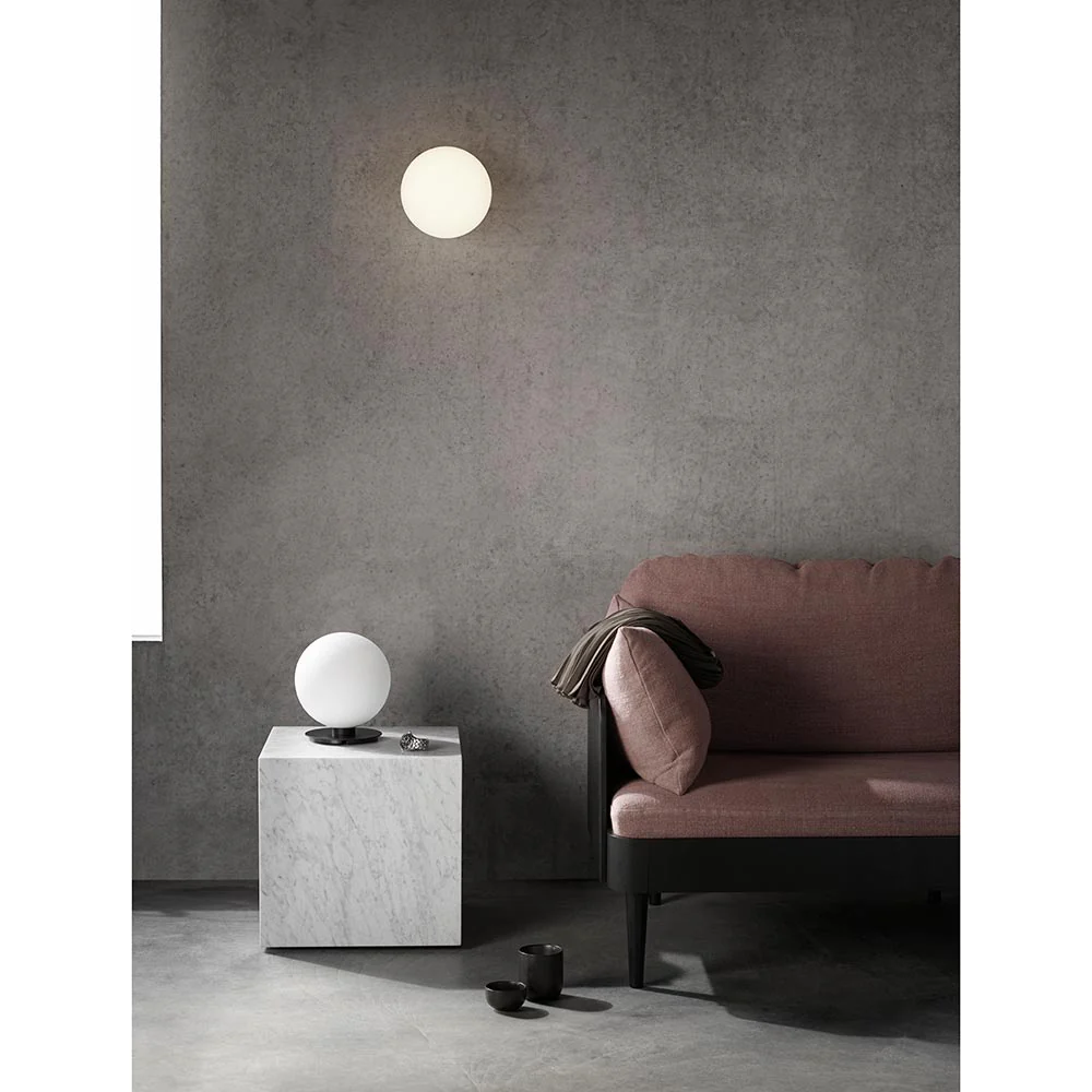 Plinth Cubic Marble Table - Carrara - Image 6
