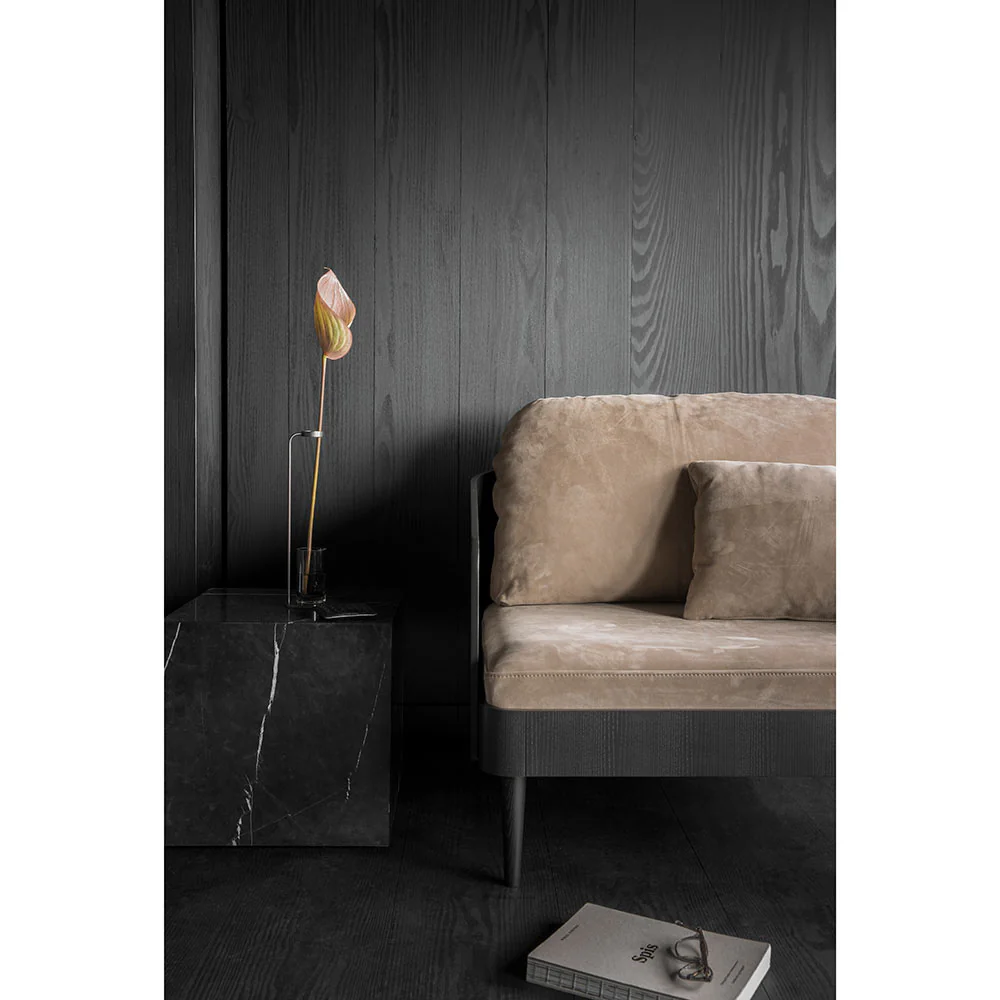 Plinth Cubic Marble Table - Gray Kendzo - Image 5