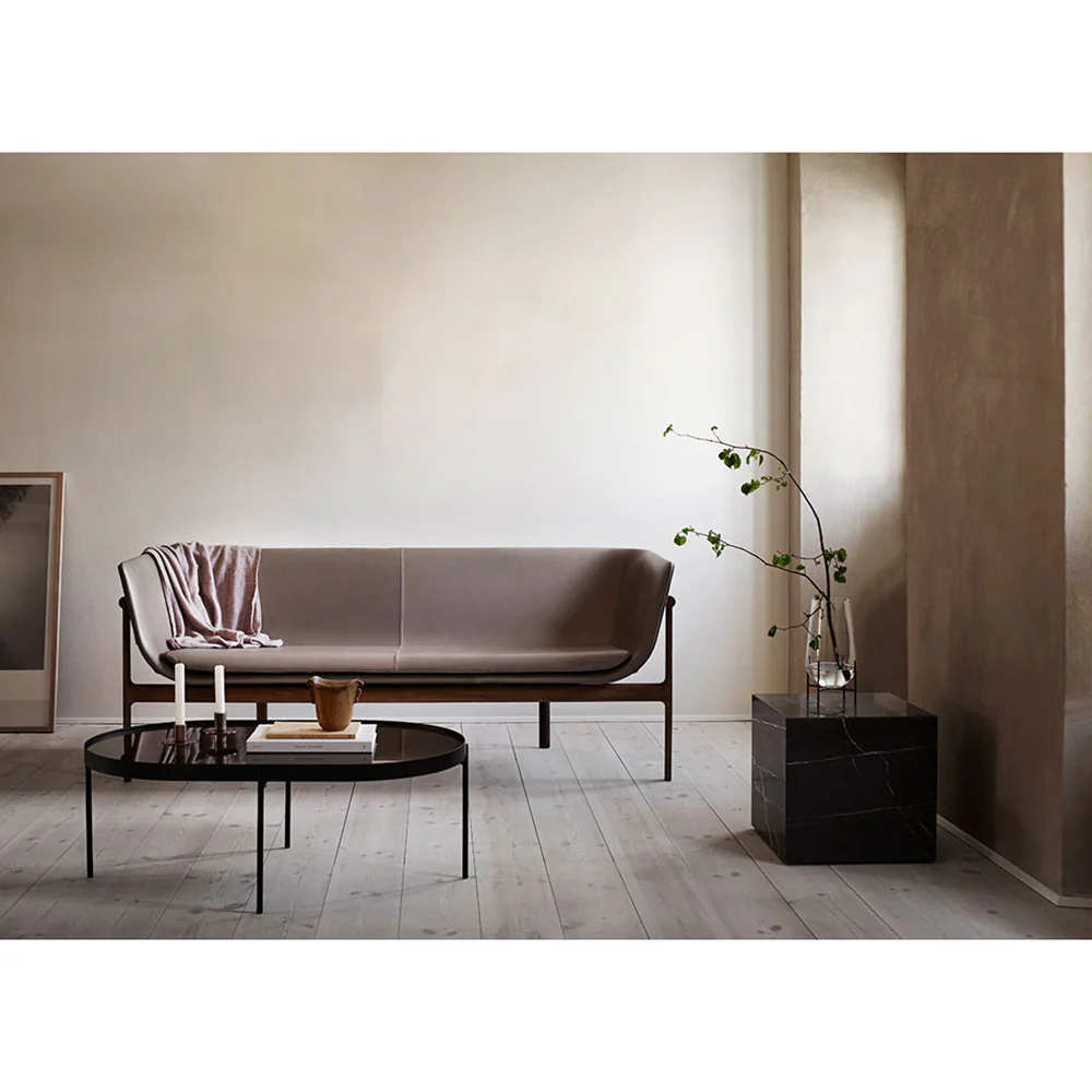 Plinth Cubic Marble Table - Gray Kendzo - Image 7